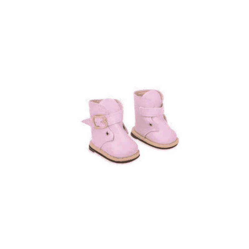Muñecas Arias Set Botas Rosas Altas para Muñecas de 45 cm
