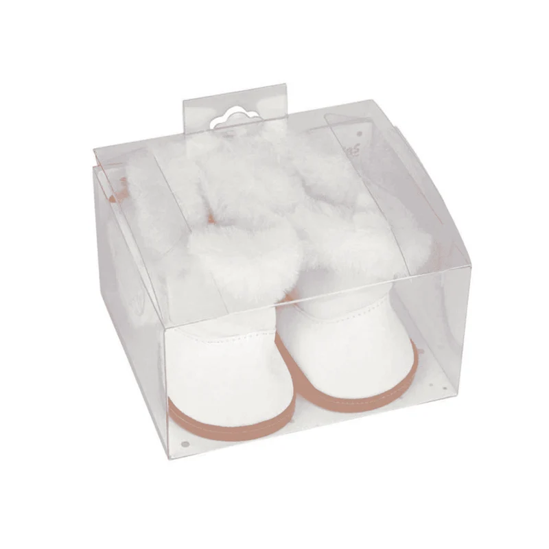 Muñecas Arias Set Botas Blancas con Pelo 45 cm