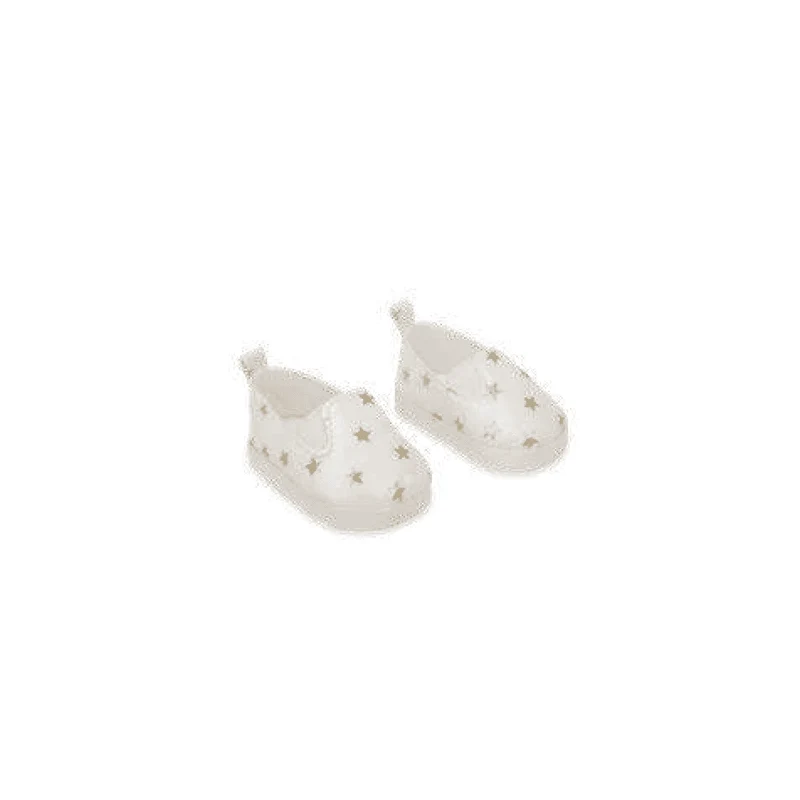 Muñecas Arias Set Zapatos Blancos con Estrellitas 45 cm