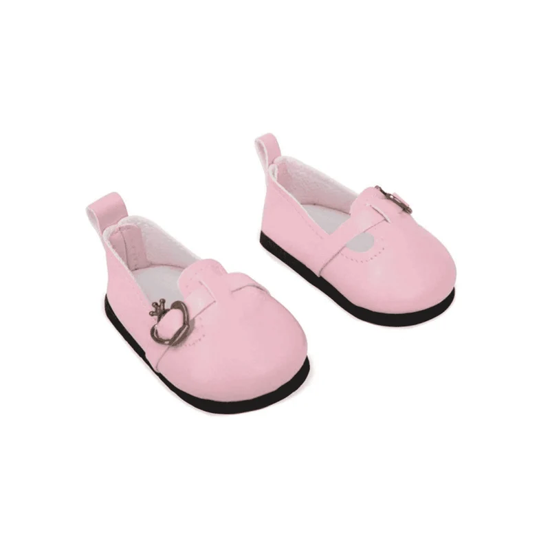 Muñecas Arias Set Zapatos Rosa para Muñecas 45 cm