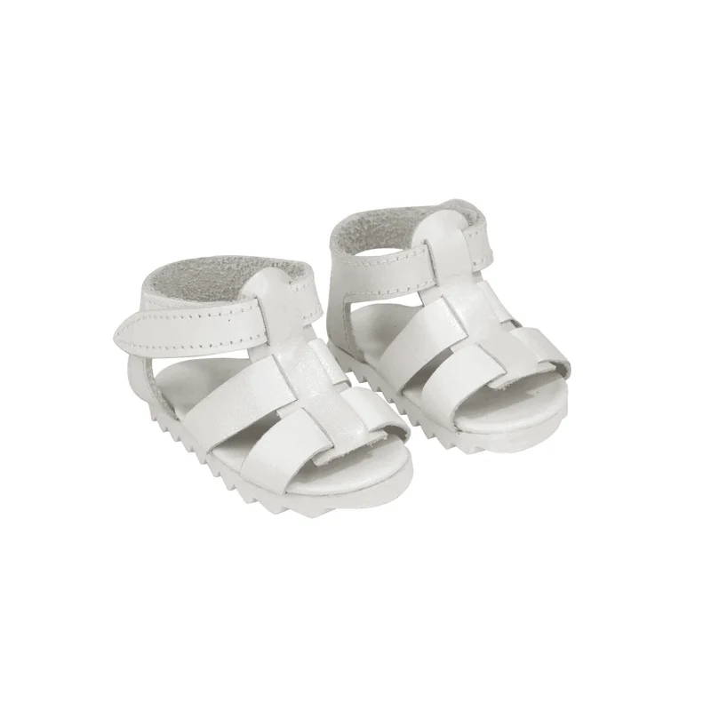 Muñecas Arias Zapato Sandalias Blancas 45 cm