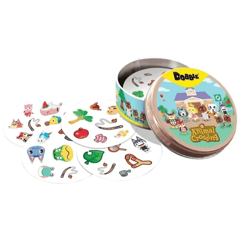 Dobble Animal Crossing – Juego de Cartas de Observación y Velocidad