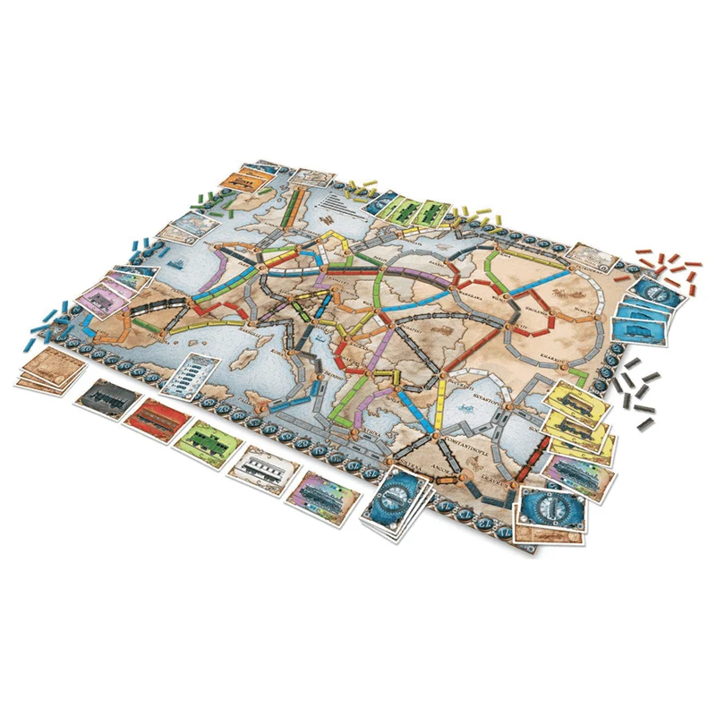 Juego de Mesa Aventureros al Tren Europa