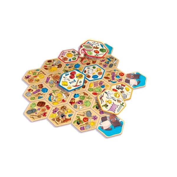 Dobble Catan – Juego de Cartas de Observación y Velocidad