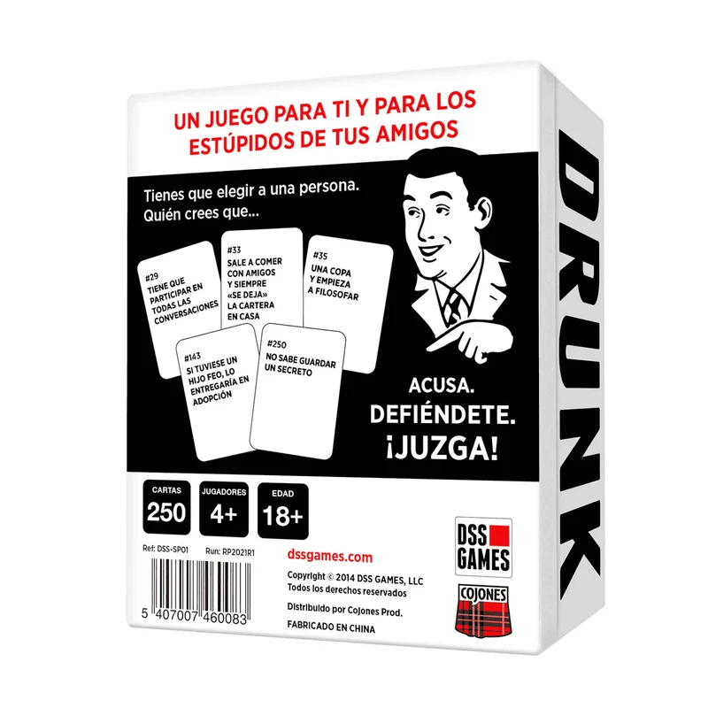 Juego Drunk Stoned or Stupid
