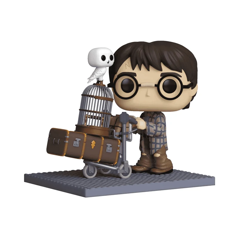 Funko POP Deluxe Harry Potter Anniversary Figura Harry Pushing Trolley