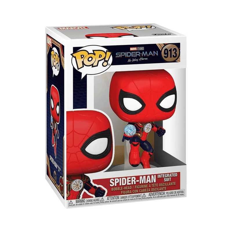 Funko POP Spiderman No Way Home Spiderman con Traje Integrado