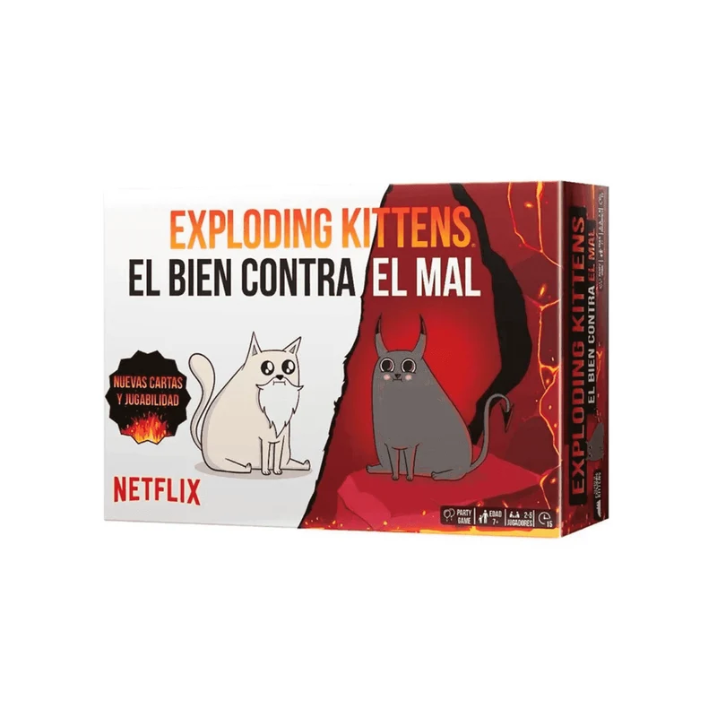Exploding Kittens el Bien Contra el Mal