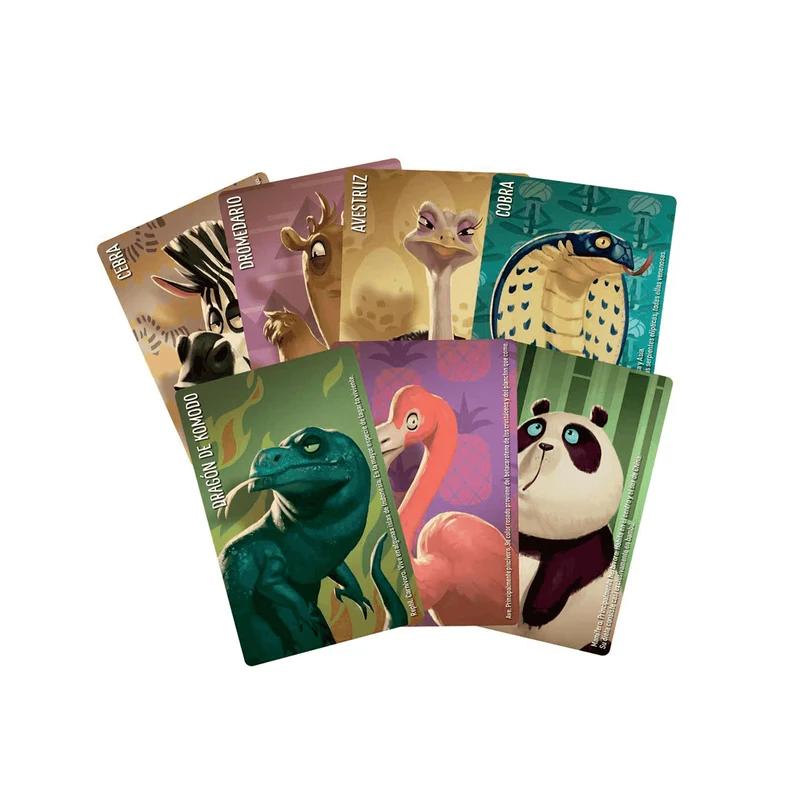 Juego de Cartas Similo Animales Salvajes