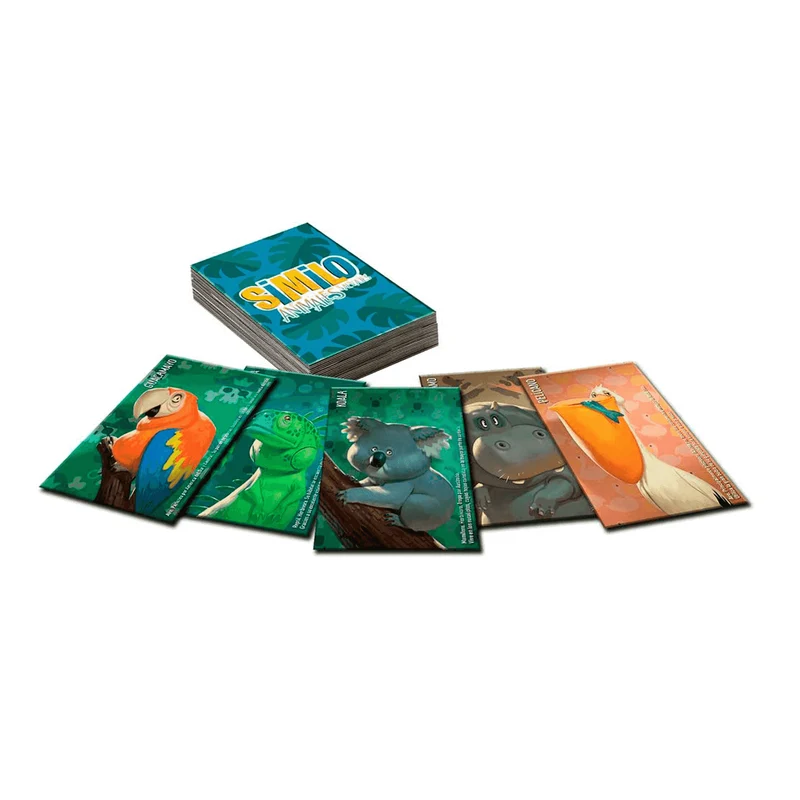 Juego de Cartas Similo Animales Salvajes