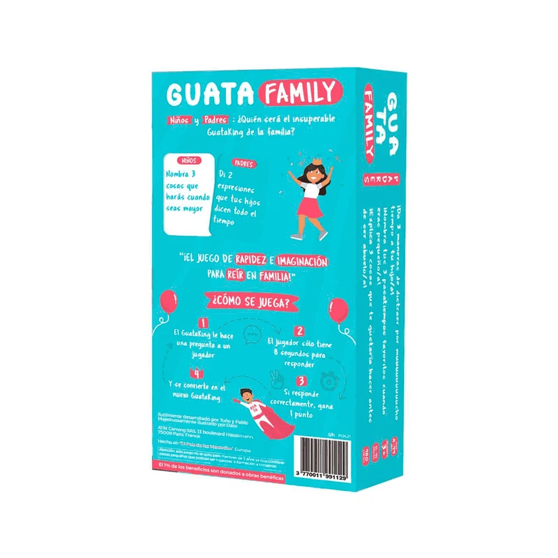Juego Guatafamily Padres & Hijos