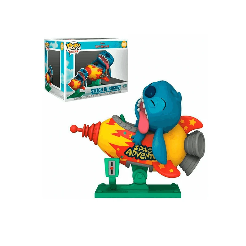 Funko Pop Rides Lilo y Stitch Stitch en el cohete
