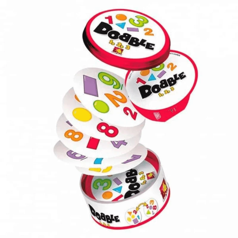Juego Dobble Formas y Números