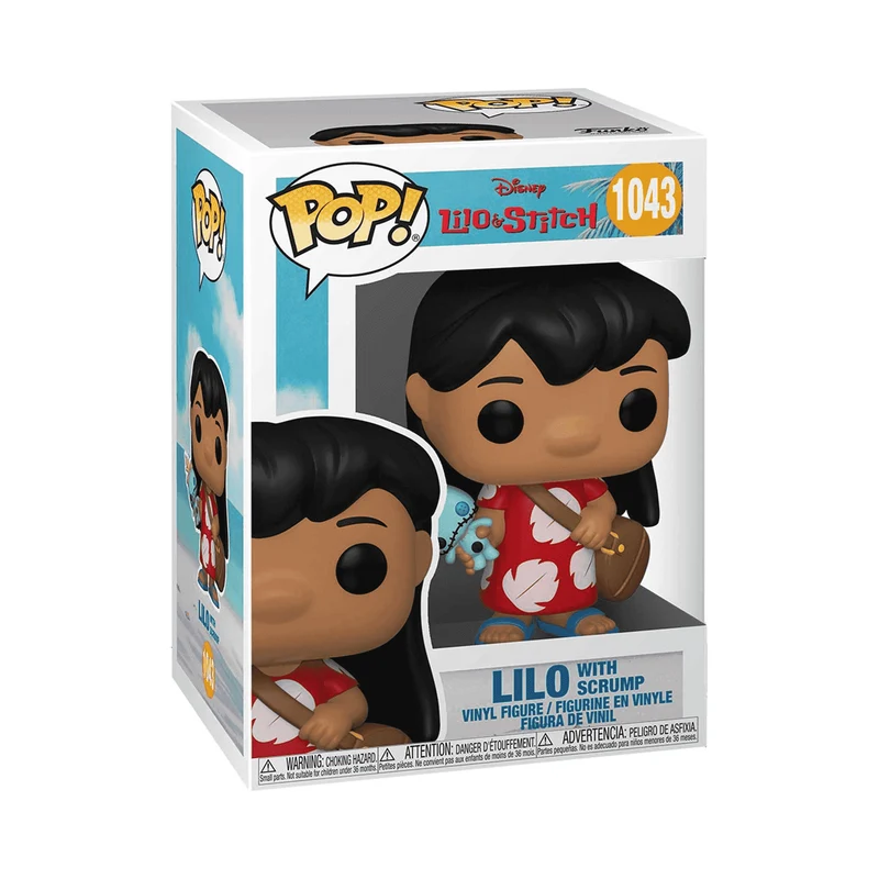 Funko POP Disney Lilo y Stitch Lilo con Scrump