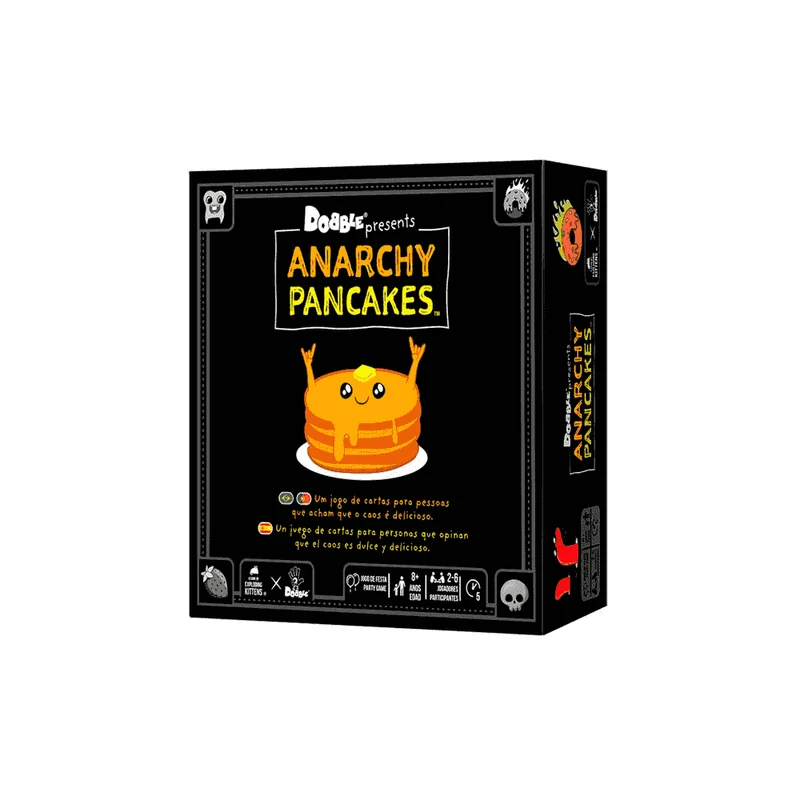 Dobble Anarchy Pancake: ¡Diversión Caótica para Toda la Familia!