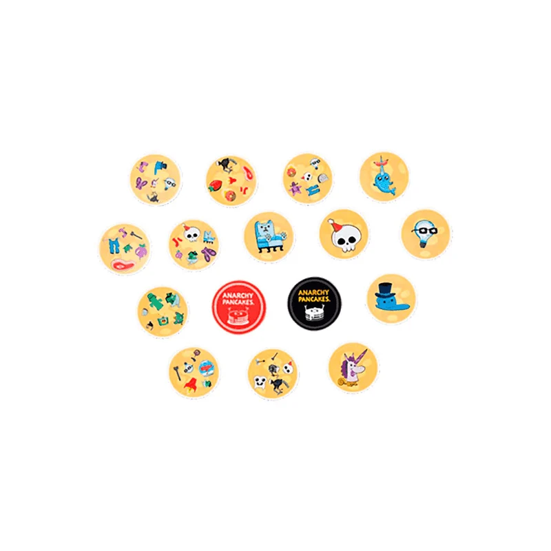 Dobble Anarchy Pancake: ¡Diversión Caótica para Toda la Familia!