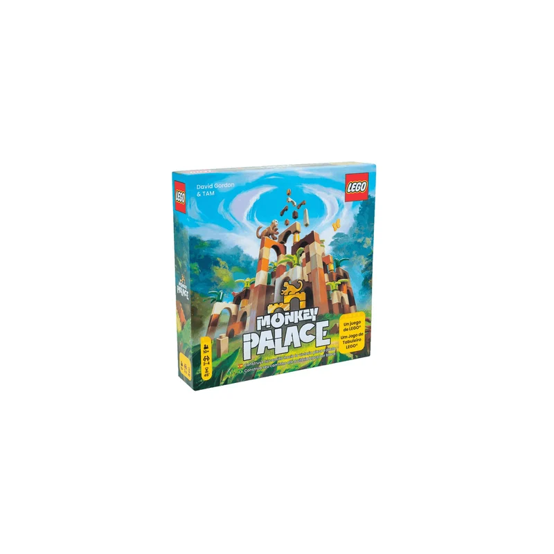Juego de Mesa Monkey Palace: Construye el Palacio del Mono