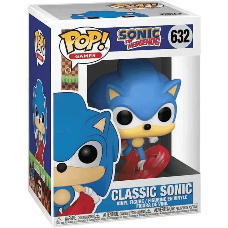 Figura Funko Pop Games: Sonic 30Th- Running Sonic - ¡Ideal para fans y coleccionistas!