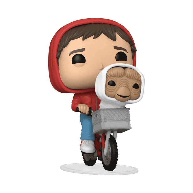 Funko POP Movies ET Elliott con ET en bicicleta