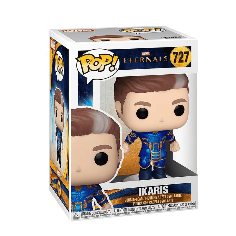 Figura Funko Pop Marvel Eternals Ikaris - Coleccionable oficial Marvel ¡Añade a tu colección al pode