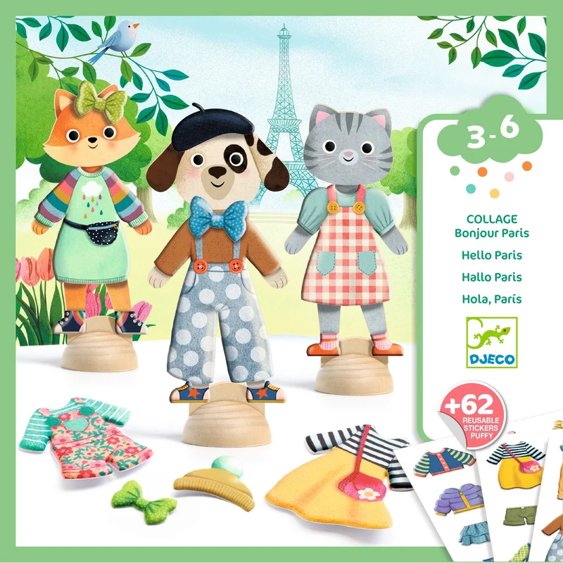 Collague Hola Paris · Djeco