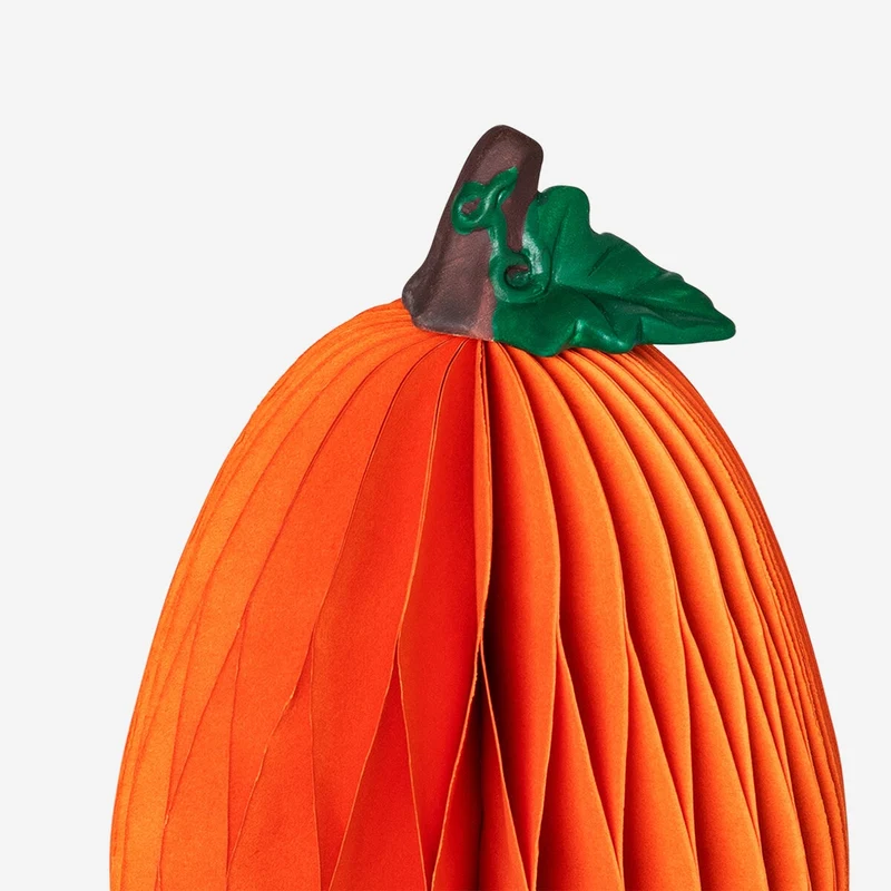Decorative fold out pumpkin - 15 cm