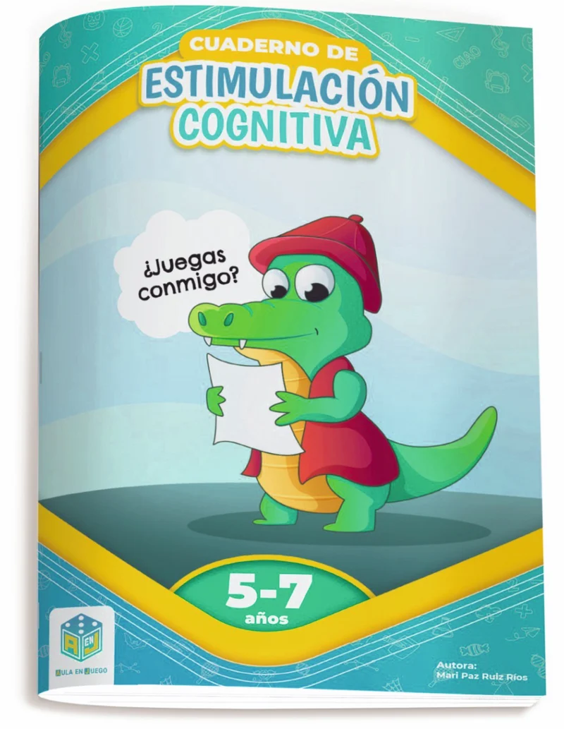 Cuaderno de estimulación cognitiva 5-7 años · Aula en Juego