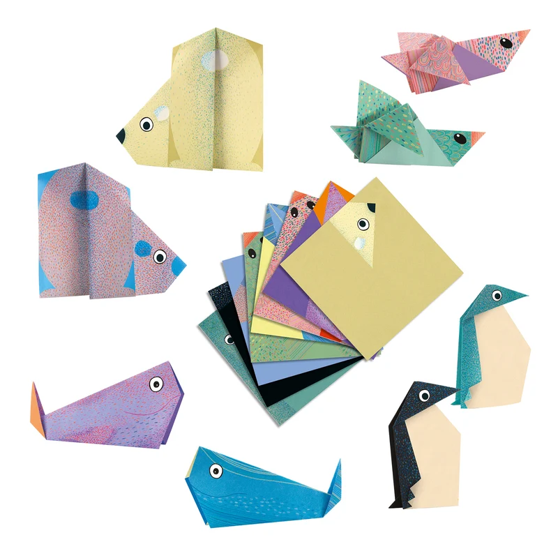 Papiroflexia Origami Animales Polares · DJECO