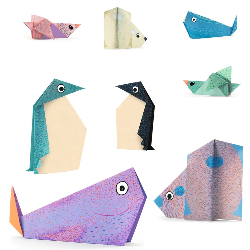 Papiroflexia Origami Animales Polares · DJECO