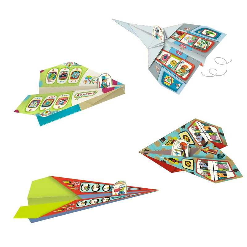 Papiroflexia Origami Aviones · DJECO