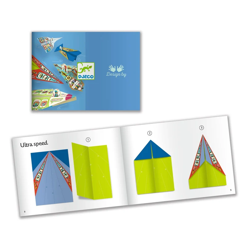 Papiroflexia Origami Aviones · DJECO