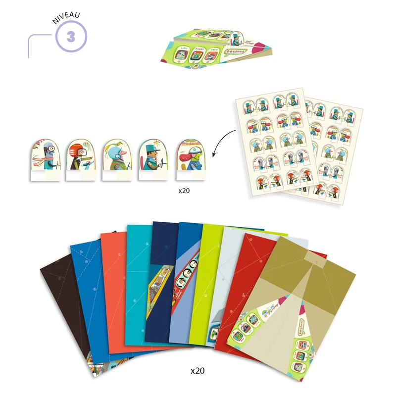 Papiroflexia Origami Aviones · DJECO