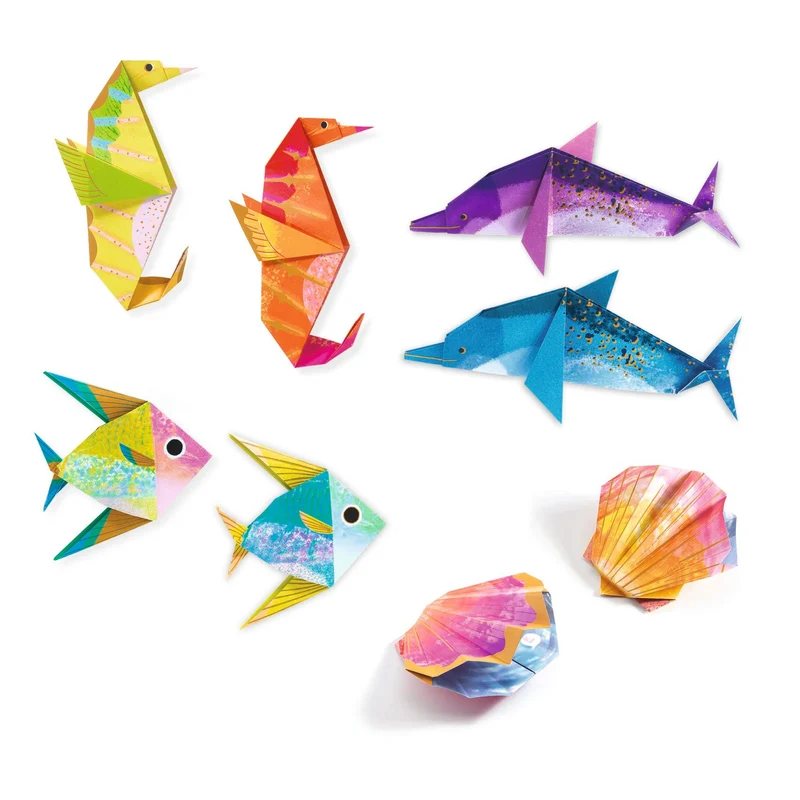 Papiroflexia Origami Animales Marinos · DJECO
