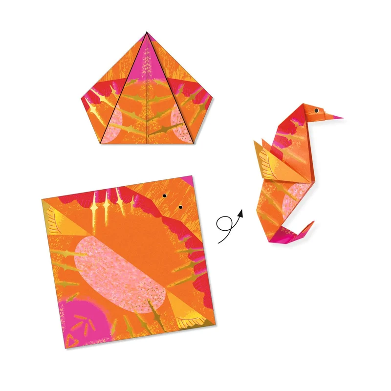 Papiroflexia Origami Animales Marinos · DJECO