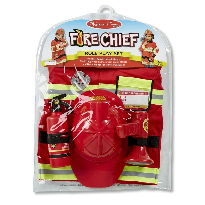 Disfraz bombero 3-6 años · Melissa & Doug