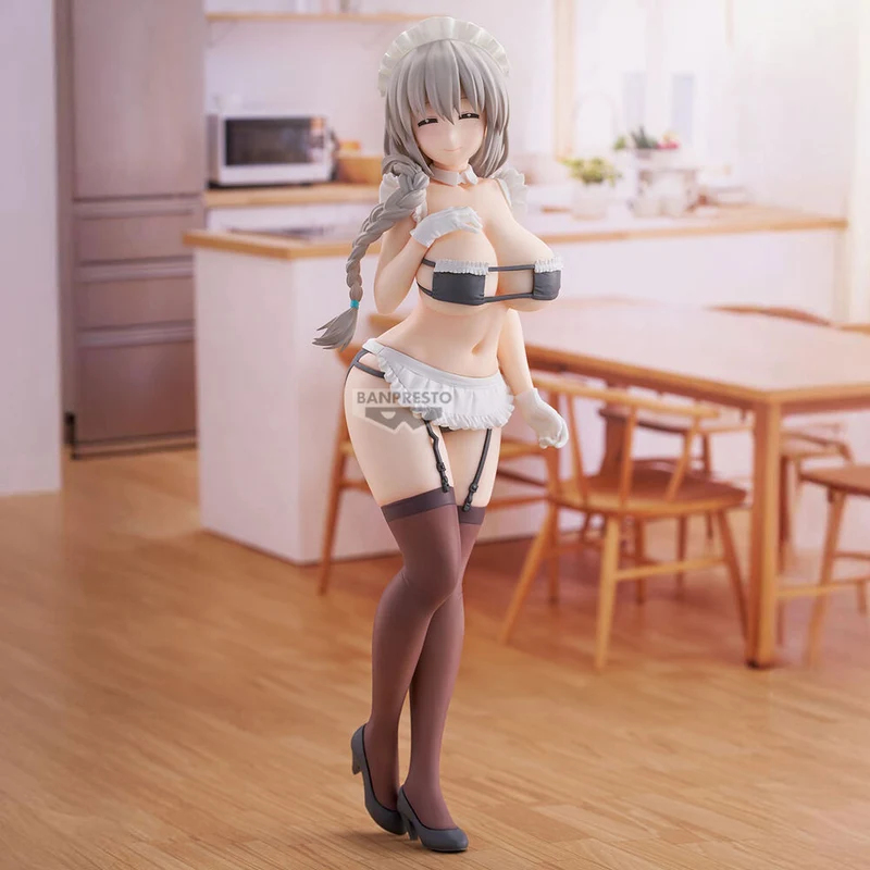 Figura Uzaki Tsuki Maid -Uzaki-chan Wants to Hang Out Glitter & Glamorous 27cm