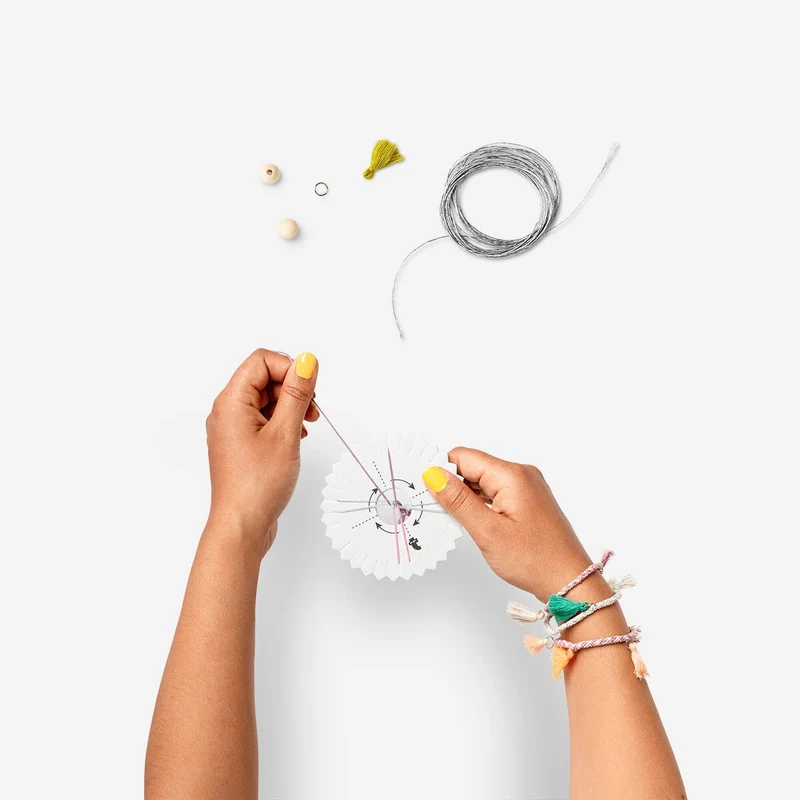 Make-your-own bracelets