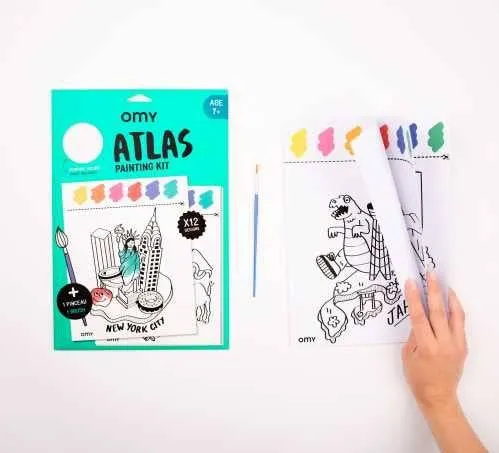 Kit OMY de pinturas Atlas