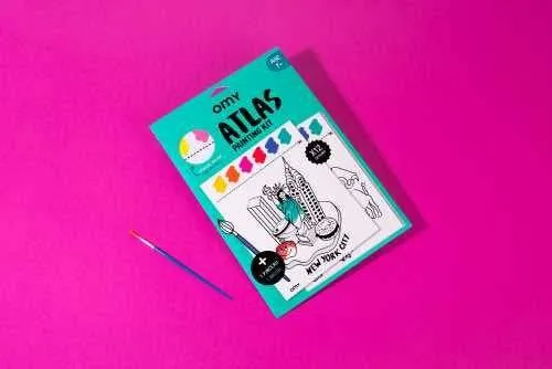 Kit OMY de pinturas Atlas