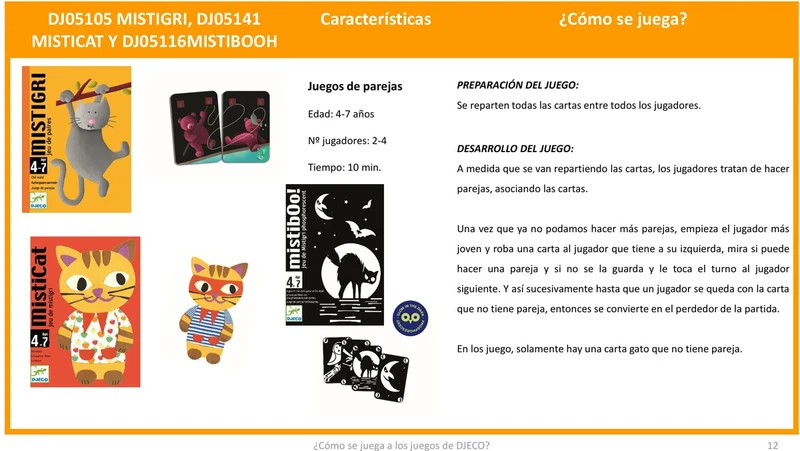Cartas Mistigri · DJECO