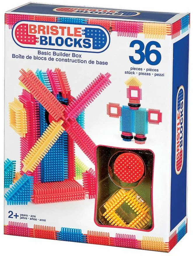 Bristle Blocks · Caja de 36 pzas.