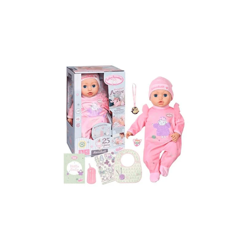 Muñeca Interactiva Baby Annabell 43cm