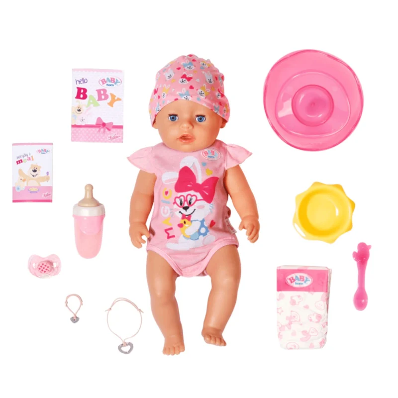 Baby Born Magic Muñeca Niña Vestido Rosa 43Cm