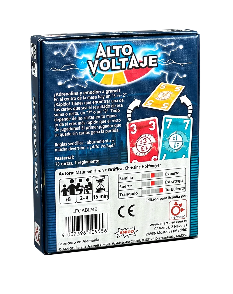 Alto Voltaje · Mercurio