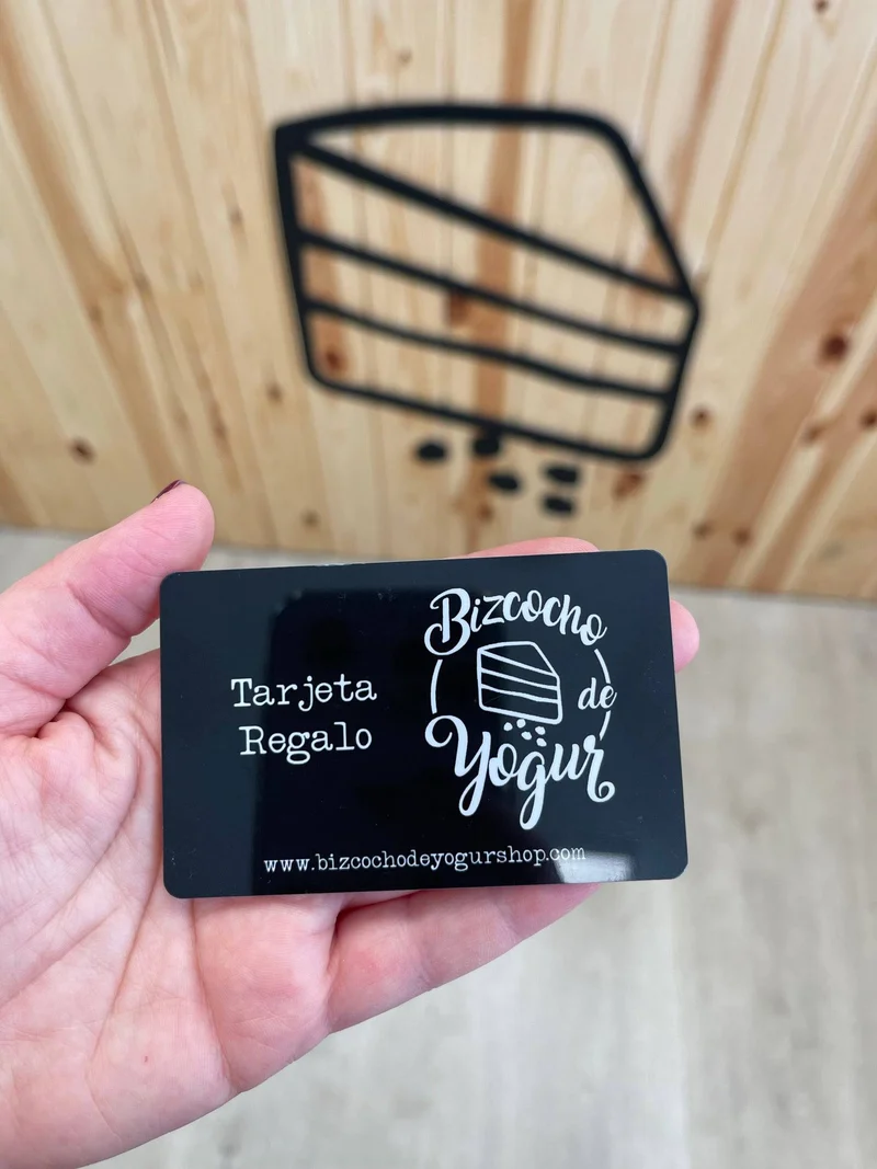Tarjeta Regalo · Bizcocho de Yogur