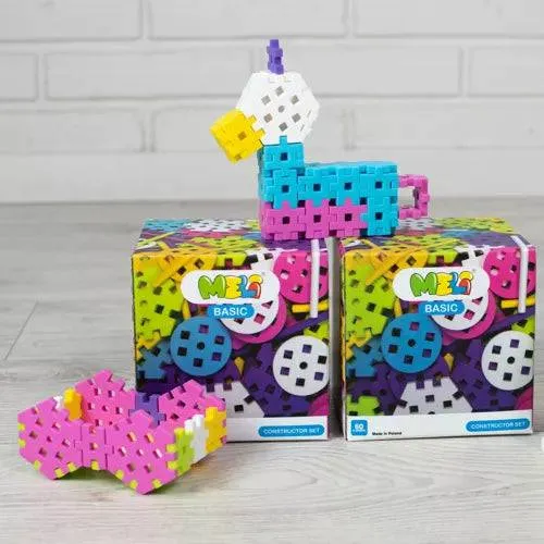 Bloques Meli · Basic Constructor Set 60pcs Pastel