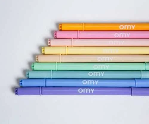 Rotuladores OMY Pastel