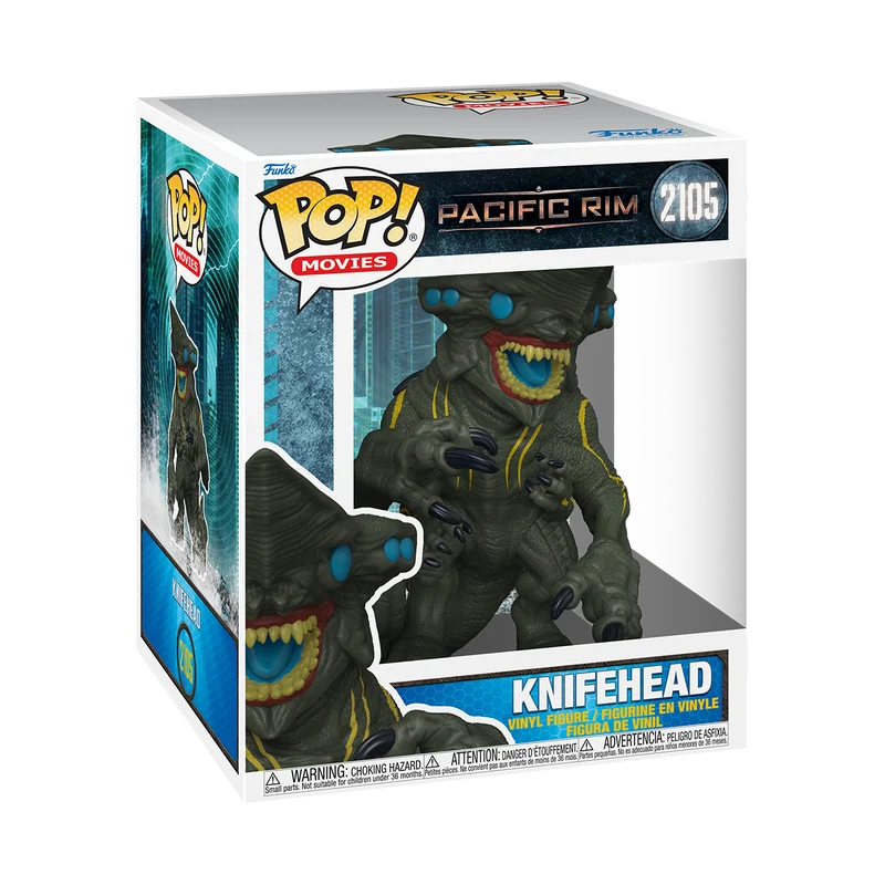 Funko Pop Super: Titanes del Pacifico - Knifehead 6 Pulgadas