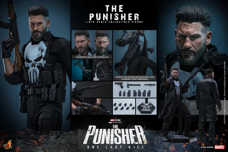 Hot toys Television Masterpiece Series: Marvel The Punisher One Last Kill - Punisher Escala 1/6