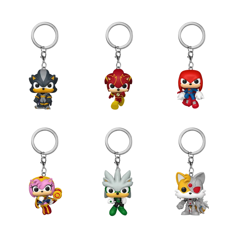 Funko Pop Keychain: Justice League Sonic - UNITARIO